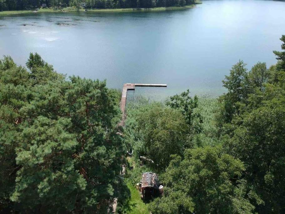 Haus Wilma Gruene Idylle Im Wald Direkt Am See 文迪施里茨 外观 照片